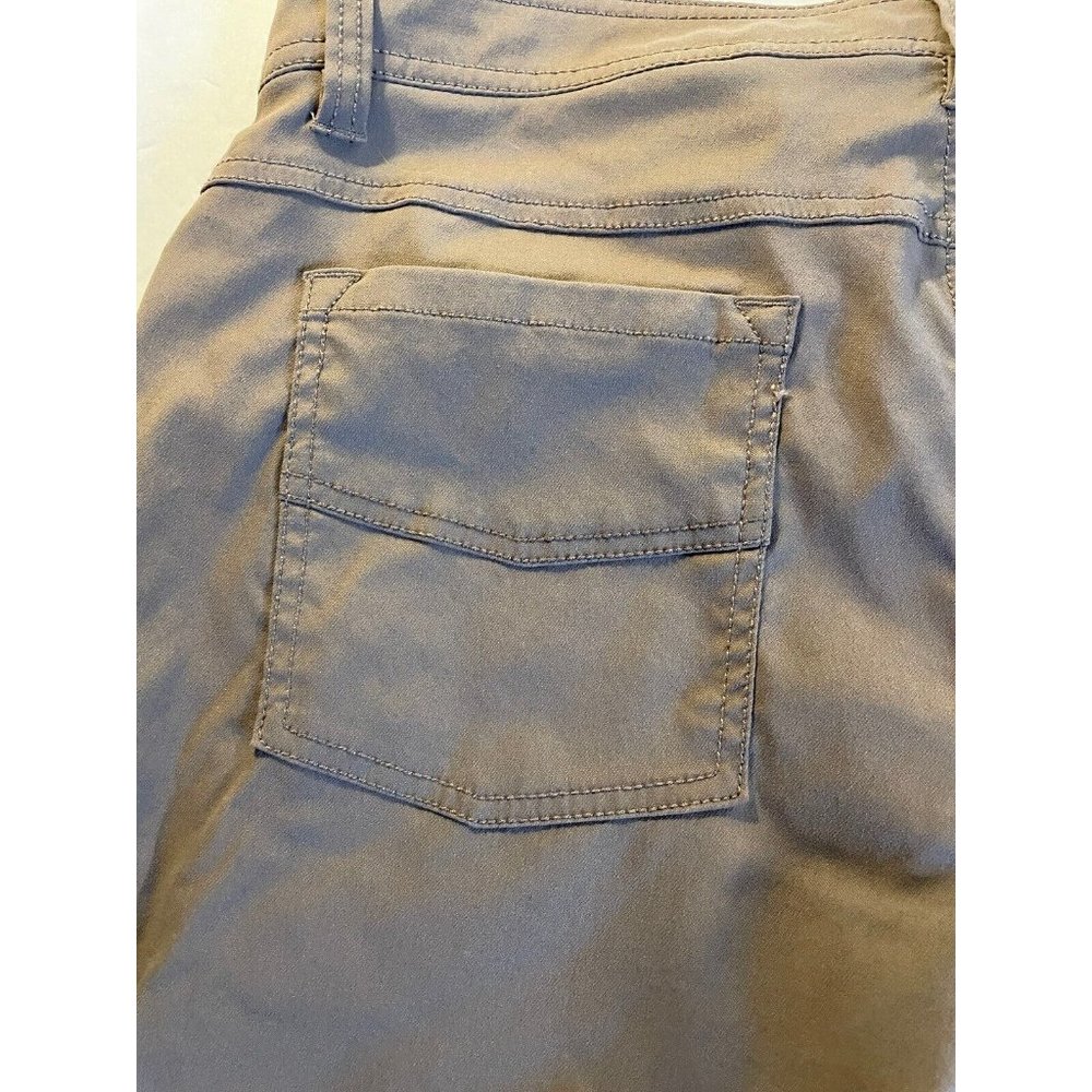 prAna Breathe Pants 34 X 29 Brown Slim Fit 5 Pocket Straight Leg Casual Hiking - Picture 10 of 13